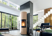 Eine runde Sache: Design-Kaminofen inszeniert die Magie der Flammen Eine runde Sache: Design-Kaminofen inszeniert die Magie der Flammen