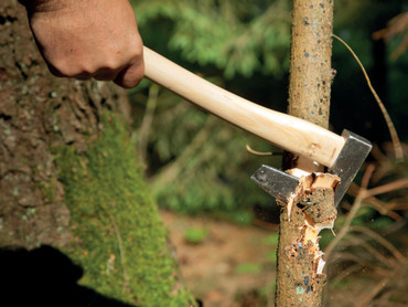Passendes Werkzeug zum Holzspalten