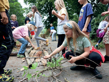 Morgen kann kommen: Schüler machen sich für den Wald stark