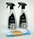 Bildunterschrift: Praktische „Helfer“ für eine leichte und schnelle Reinigung der Duschkabine unter www.kermi.shop/de/duschdesign. Foto: Kermi GmbH/akz-o