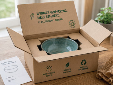 Weniger Verpackung, mehr Effizienz: Platz sinnvoll nutzen