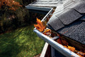 Bildunterschrift: Reinigung der Dachrinne gehört auch zum DachCheck. Foto: soupstock/stock.adobe.com/akz-o
