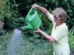 Bildunterschrift: Beim Wässern gilt: lieber intensiver und dafür nicht so häufig gießen. Foto: Intewa/akz-o