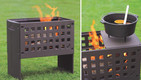 Bildunterschrift: FEUERBOX – Grill und Feuervergnügen in einem. Foto: Leda Werk/akz-o