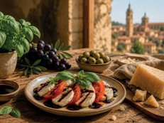 Aceto Balsamico di Modena – ein Produkt, das Authentizität, Qualität und Stil vereint. Foto: KI-generiert/Consorzio Tutela Aceto Balsamico di Modena/akz-o