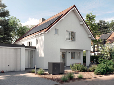 Umstieg auf eine Wärmepumpe in Bestandsgebäuden? Besonders geeignet für die Nachrüstung sind die hocheffizienten Luft/Wasser-Wärmepumpen x-change dynamic pro von Kermi. Foto: Kermi GmbH/akz-o