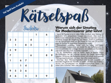 Rätselspaß zum Tag des Schlafes