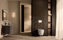 Bildunterschrift: Moderne Dusch-WCs wie SensoWash fügen sich ganz selbstverständlich in die Badarchitektur ein. Foto: Duravit/akz-o