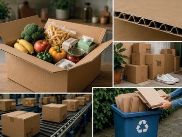 Wellpappe im Alltag: Stabil verpackt