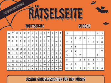 Rätselseite Halloween