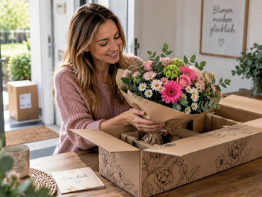 Wellpappe kann auch Blumen!