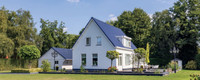 Bildunterschrift: Für Neubauprojekte arbeitet Fineo mit Premiumpartnern zusammen, um modernste Fenster- und Fassadenlösungen mit Vakuumverglasung anzubieten. Foto: FINEO/akz-o