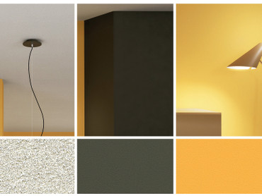 Matte, reinigungsfähige Innenfarbe: Saubere Wand mit einem Wisch