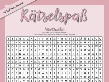 Rätselspaß zum Muttertag