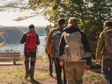 Der Bergische Weg wurde 2024 als „Deutschlands schönster Wanderweg“ ausgezeichnet. Foto: Das Bergische/Jonas Dülberg/akz-o