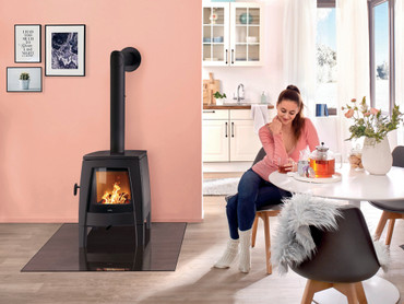 Feuriger Klassiker: Gussofen im Industrial-Design
