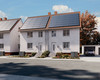 Bildunterschrift: Wärmepumpe und PV-Anlage sind ideale Partner: Durch die optionale PV-Zusatzfunktion der x-change dynamic eco kann selbst erzeugter Solarstrom intelligent für den Betrieb der Wärmepumpe genutzt werden. So wird die Wärmeerzeugung noch nachhaltiger. Foto: Kermi GmbH/akz-o