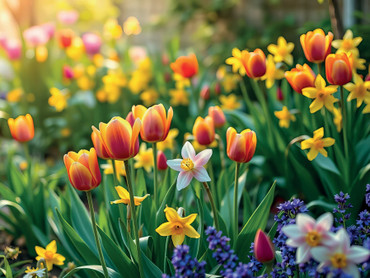 Erste Farbakzente im Garten: Frühblüher fürs Auge
