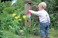 Der Garten – vielfältiger Spielplatz für Kinder