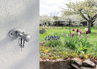 Außenwandarmaturen: Wasserversorgung in der Gartensaison