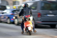 Motorroller fahren will gekonnt sein