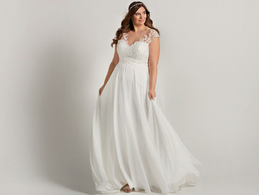 Curvy brides - tolle Kurven in Szene gesetzt! Tricksen erlaubt! Die besten Tipps und Tricks für Bräute mit Rundungen